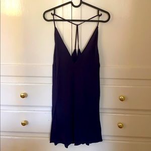 Reformation navy dress